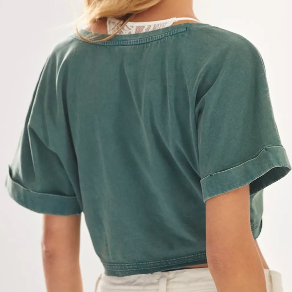 Anthropologie Layla Twist Tee, XS - Picture 3 of 6